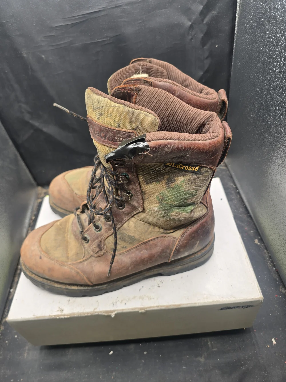 LaCrosse Brown and Olive Men's Outdoor Boots